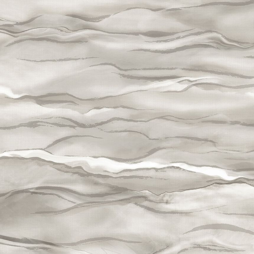 Vlies tapéta, szürke, hullámok, márvány, SA524043, Santa Fe, Design ID