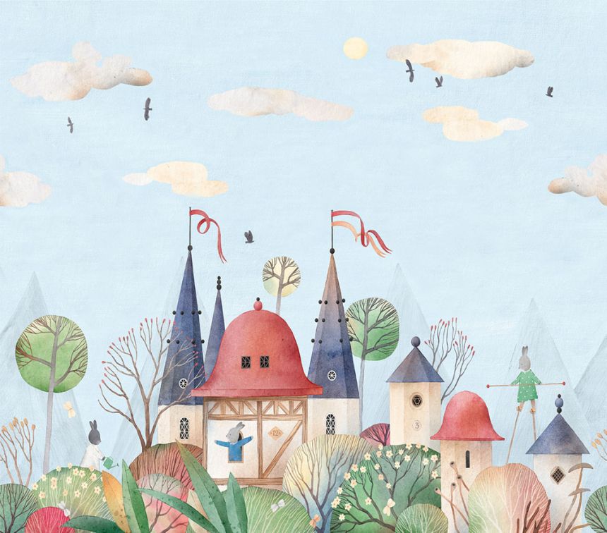 Gyermek vlies poszter tapéta, állatok, CW6007-1, Cute Walls, Decoprint