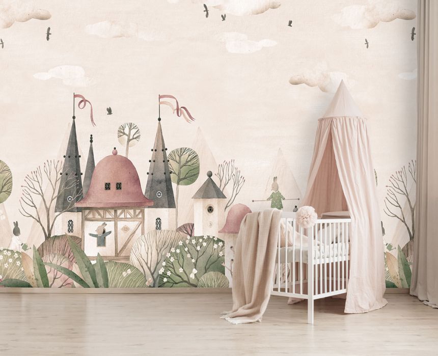 Gyermek vlies poszter tapéta, állatok, CW6007-7, Cute Walls, Decoprint