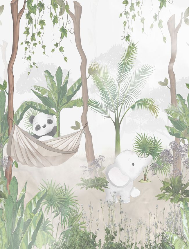 Gyermek vlies poszter tapéta, állatok, CW6010-1, Cute Walls, Decoprint
