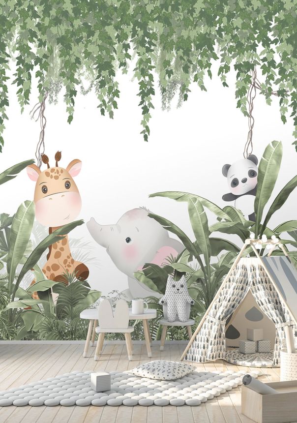 Gyermek vlies poszter tapéta, állatok, CW6016-1, Cute Walls, Decoprint