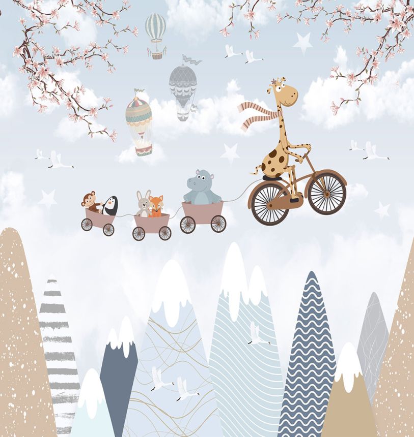 Gyermek vlies poszter tapéta, állatok, CW6033-1, Cute Walls, Decoprint