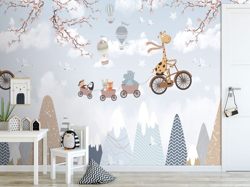 Gyermek vlies poszter tapéta, állatok, CW6033-1, Cute Walls, Decoprint