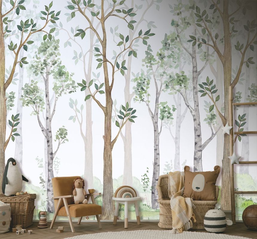 Vlies poszter tapéta, fák, erdő, CW6040-1, Cute Walls, Decoprint