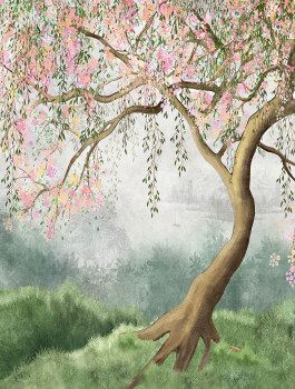 Vlies poszter tapéta, fa, CW6052-1, Cute Walls, Decoprint