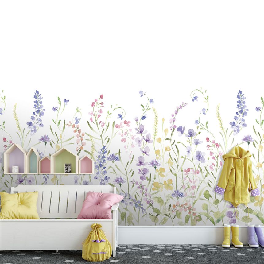 Vlies poszter tapéta, virágok, CW6120-1, Cute Walls, Decoprint