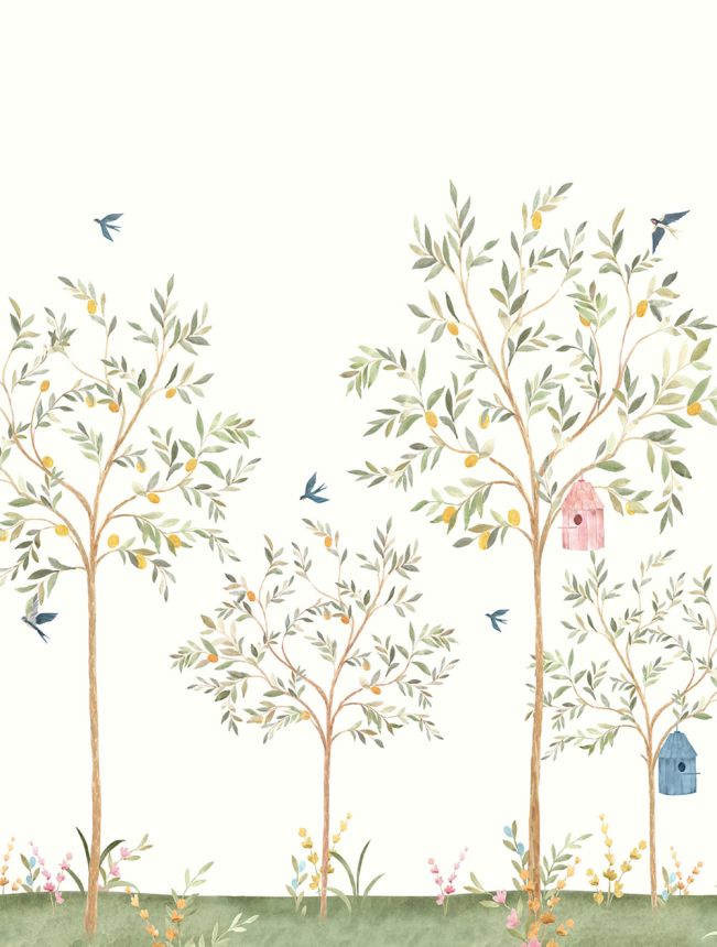 Gyermek vlies poszter tapéta, fa, CW6121-2, Cute Walls, Decoprint