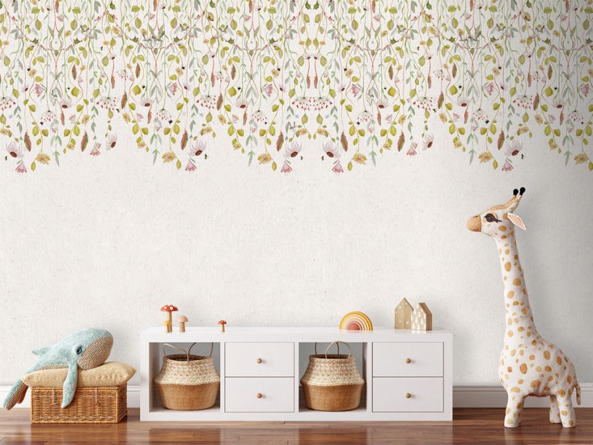 Vlies poszter tapéta, virágok, CW6124-2, Cute Walls, Decoprint