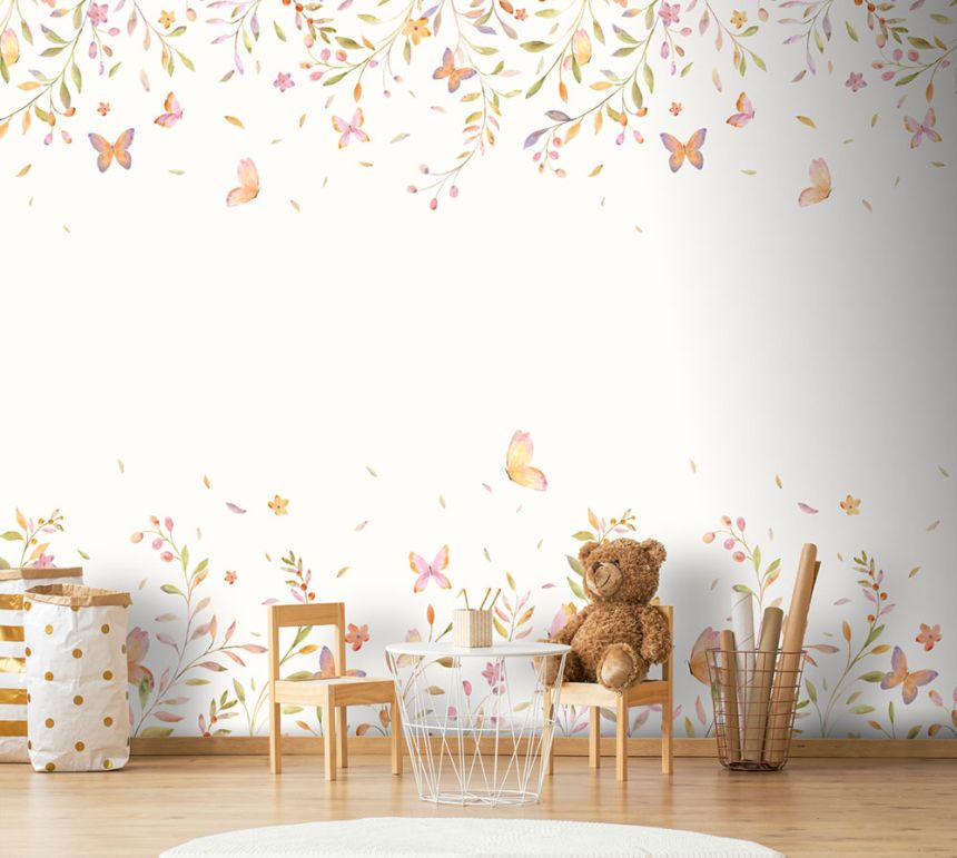 Vlies poszter tapéta, virágok, CW6126-1, Cute Walls, Decoprint