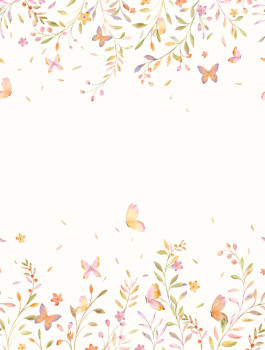Vlies poszter tapéta, virágok, CW6126-1, Cute Walls, Decoprint