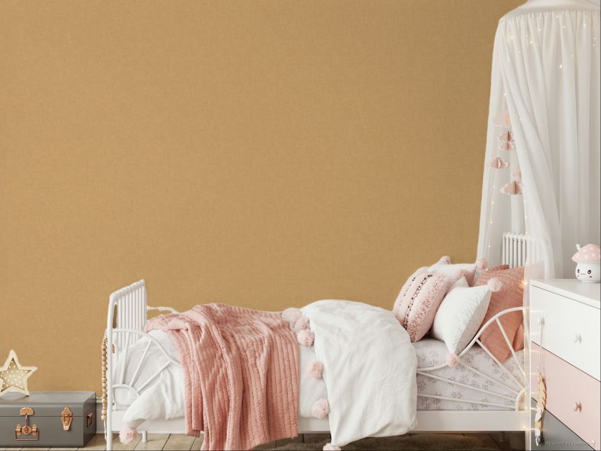 Vlies tapéta, okker, szövet utánzat, FW1028, Feature Walls,  Decoprint