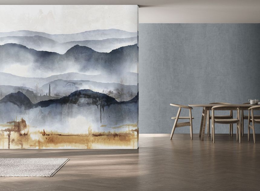 Vlies poszter tapéta, szürke-kék, horizontra, FW4001-1, Feature Walls, Decoprint