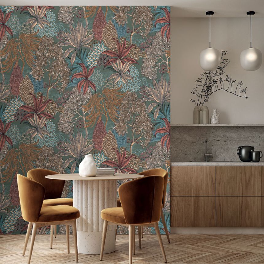 Vlies poszter tapéta, levelek, FW4003-3, Feature Walls, Decoprint