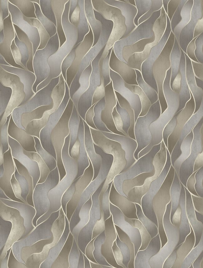 Grafikus vlies poszter tapéta, szürke-bézs, FW4010-1, Feature Walls, Decoprint