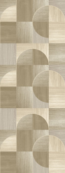Grafikus vlies poszter tapéta, szürke-bézs, FW4012-6, Feature Walls, Decoprint