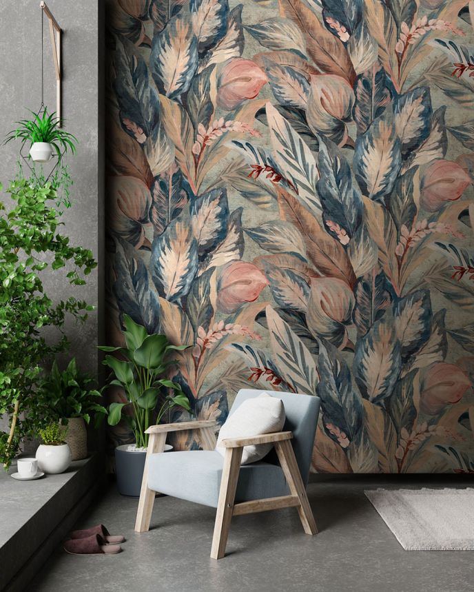 Vlies poszter tapéta, levelek, FW4016-1, Feature Walls, Decoprint