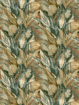 Vlies poszter tapéta, zöld, levelek, FW4016-4, Feature Walls, Decoprint