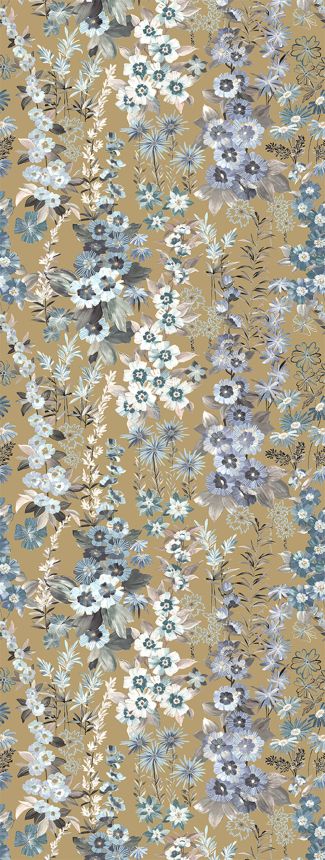 Vlies poszter tapéta, barna, virágok, FW4025-13, Feature Walls, Decoprint