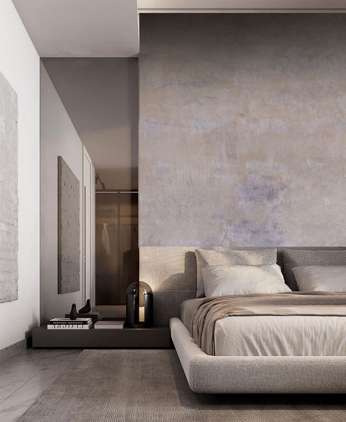 Vlies poszter tapéta, szürke-barna, beton, FW4050-3, Feature Walls, Decoprint