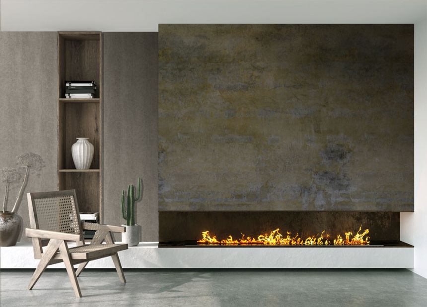 Vlies poszter tapéta, barna, beton, FW4050-4, Feature Walls, Decoprint