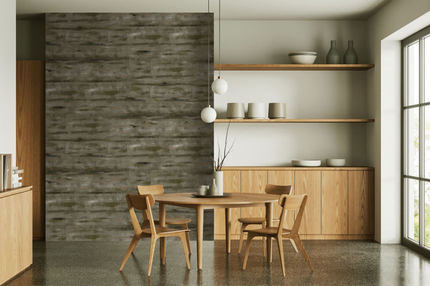 Vlies poszter tapéta, barna-zöld, festés, FW4053-5, Feature Walls, Decoprint