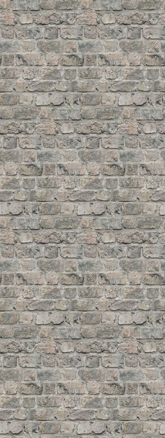 Vlies poszter tapéta, szürke, tégla, FW4055-4, Feature Walls, Decoprint