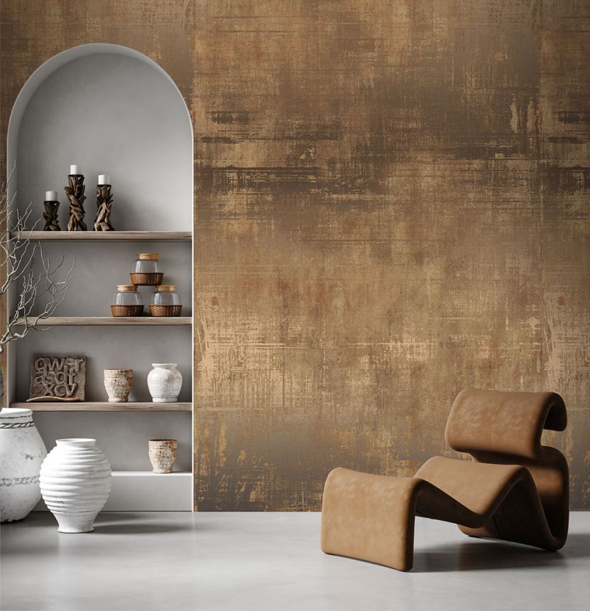 Vlies poszter tapéta, barna, fém, FW4057-4, Feature Walls, Decoprint