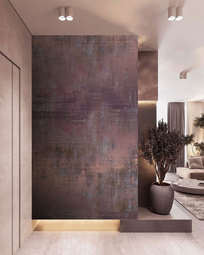 Vlies poszter tapéta, bordó, fém, FW4057-5, Feature Walls, Decoprint