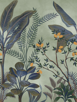 Vliesová fototapeta, zöld, levelek, FW4066-13, Feature Walls, Decoprint