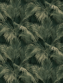 Vlies poszter tapéta, zöld, pálmafák, levelek, FW4034-3, Feature Walls, Decoprint