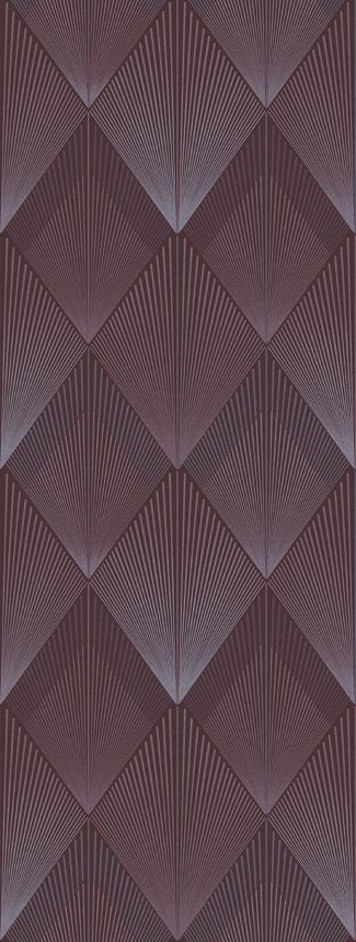 Geometrikus vlies poszter tapéta, bordó, FW4035-2, Feature Walls, Decoprint