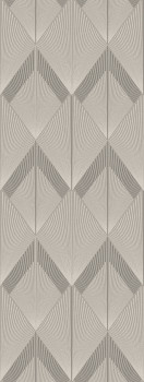 Geometrikus vlies poszter tapéta, szürke-bézs, FW4035-5, Feature Walls, Decoprint