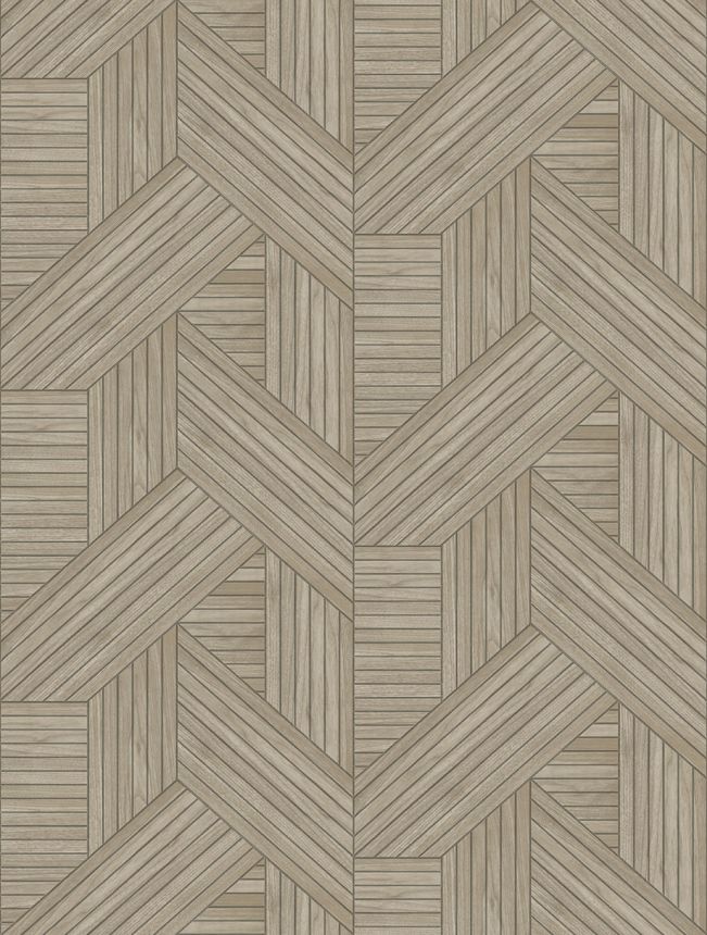 Vlies poszter tapéta, bézs, fautánzat, lécek, FW4036-1, Feature Walls, Decoprint
