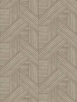 Vlies poszter tapéta, bézs, fautánzat, lécek, FW4036-1, Feature Walls, Decoprint