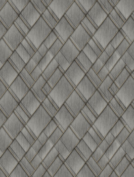 Geometrikus vlies poszter tapéta, szürke, FW4037-1, Feature Walls, Decoprint