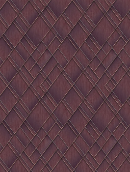 Geometrikus vlies poszter tapéta, bordó, FW4037-4, Feature Walls, Decoprint