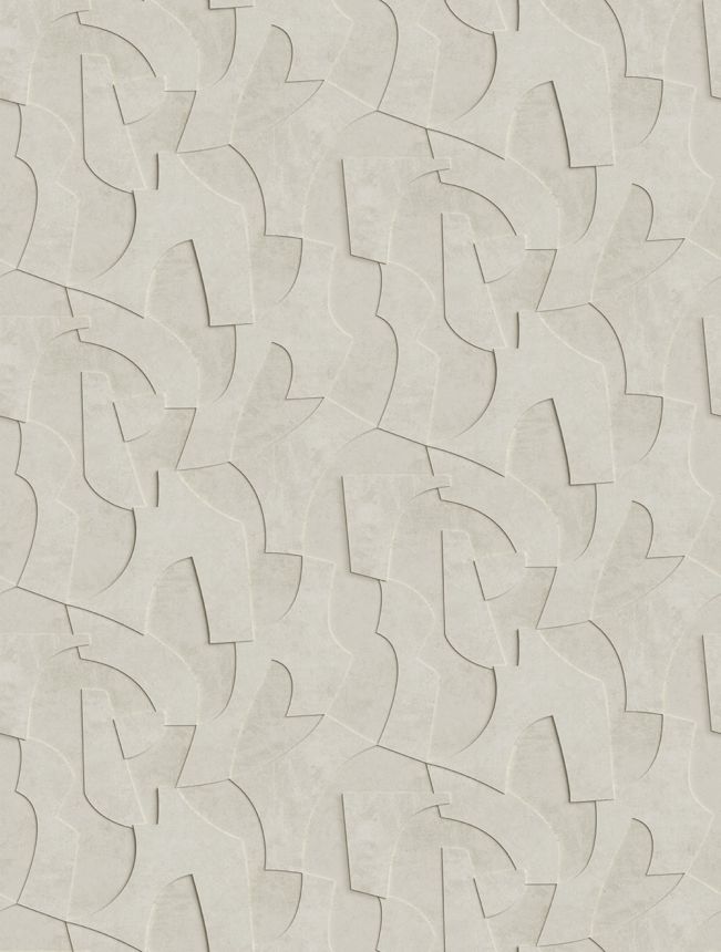 Geometrikus vlies poszter tapéta, 3D, szürke, FW4042-1, Feature Walls, Decoprint
