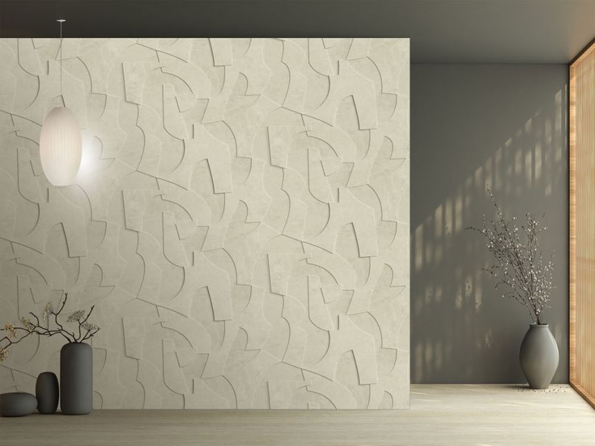 Geometrikus vlies poszter tapéta, 3D, kém, FW4042-2, Feature Walls, Decoprint
