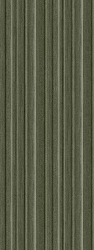 Vlies poszter tapéta, lécek 3D-s utánzata, zöld, FW4043-4, Feature Walls, Decoprint