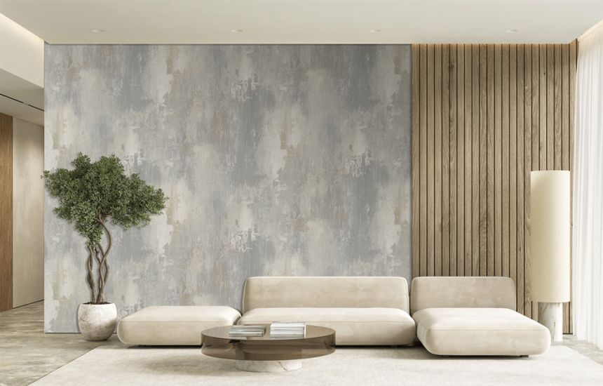 Vlies poszter tapéta, beton, szürke-bézs, FW4044-1, Feature Walls, Decoprint