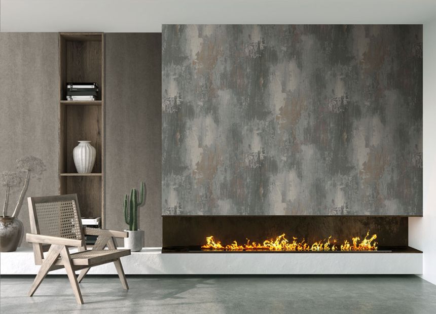 Vlies poszter tapéta, beton, szürke, FW4044-2, Feature Walls, Decoprint