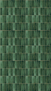 Vlies poszter tapéta, csempe, zöld, FW4045-4, Feature Walls, Decoprint