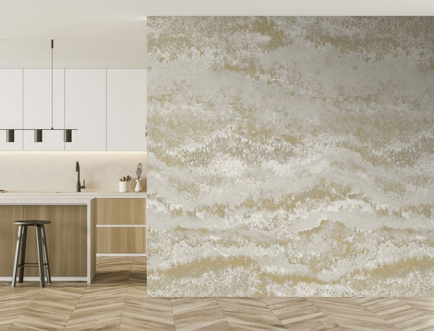 Vlies poszter tapéta, szürke-bézs, kő, FW4049-2, Feature Walls, Decoprint