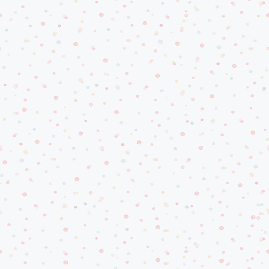 Gyerek vlies tapéta, rózsaszín, pöttyös, 289-1, Enzo,  ICH Wallcoverings