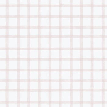 Geometrikus vlies tapéta, rózsaszín, kockás, 290-1, Enzo,  ICH Wallcoverings