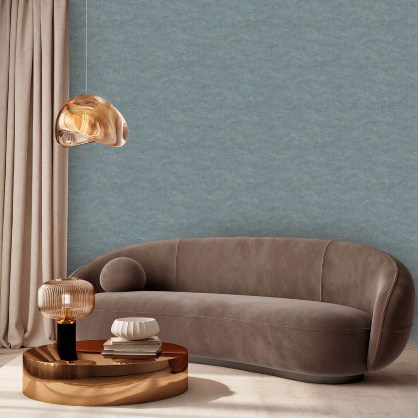 Luxus vlies tapéta, kék-szürke, vakolat utánzat, Z57740, Architexture 2,  Zambaiti Parati