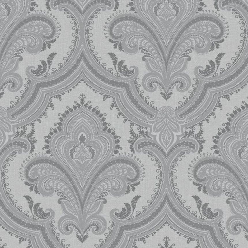 Luxus vlies barokk tapéta, szürke-ezüst, 520316, Best Sellers, Design ID