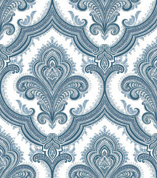 Luxus vlies barokk tapéta, kék, 519951, Best Sellers, Design ID