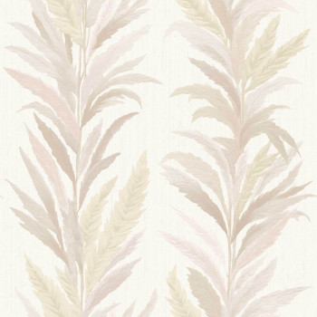 Tapéta, krémszínű, levelek, 35900, Ornamenta, Parato by Cristiana Masi