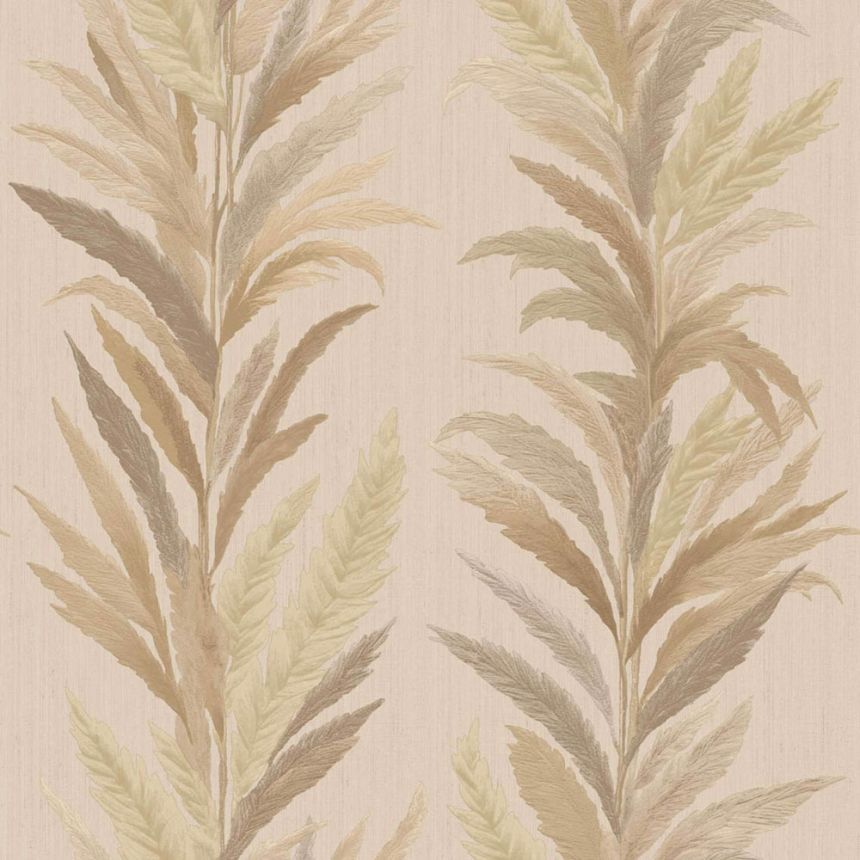 Tapéta, arany-bézs, levelek, 35904, Ornamenta, Parato by Cristiana Masi